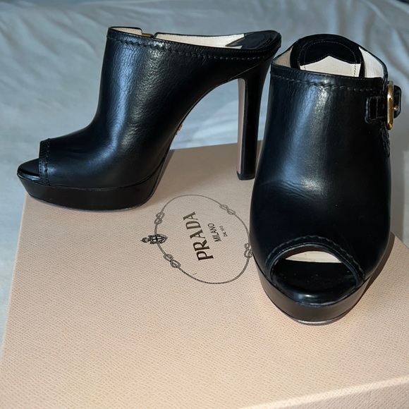 Prada Calzature Donna Mules Size 36 - Picture 1 of 14